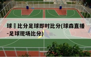 球棎比分足球即时比分(球森直播-足球现场比分)