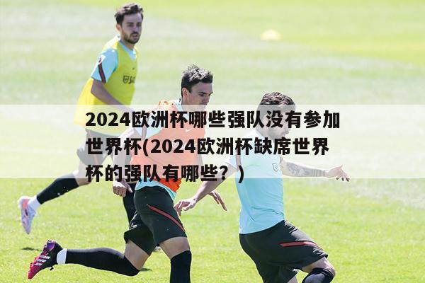 2024欧洲杯哪些强队没有参加世界杯(2024欧洲杯缺席世界杯的强队有哪些？)-第1张图片-