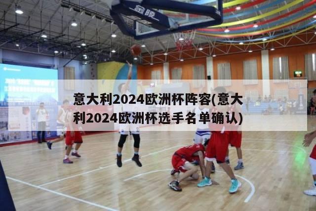 意大利2024欧洲杯阵容(意大利2024欧洲杯选手名单确认)-第1张图片-